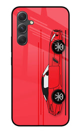 Red Velocity Samsung A54 5G Glass Case